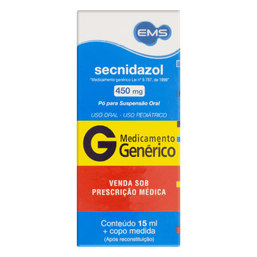 SECNIDAZOL 30MG/ML 15ML - EMS(G) @