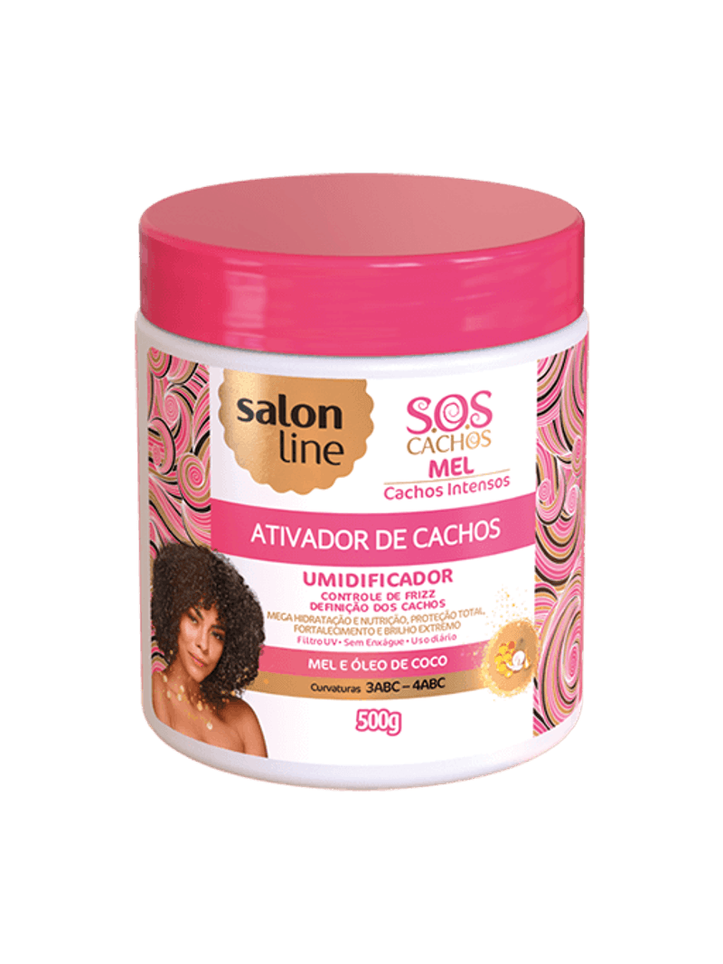 Salon Line SOS Lockenaktivator Mit Honig & Kokosöl – 500 Ml Für Definierte Locken