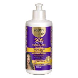 Salon Line Sos Cachos Super Oleos Cr Pentear 300Ml