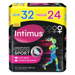 Intimus Absor Sport Gel Suave C/Abas Lv32 Pg24 (D)