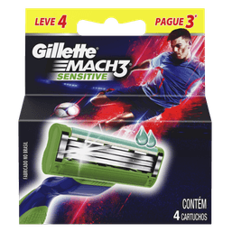 Carga Gillette Mach 3 Sensitive Lv4 Pg3