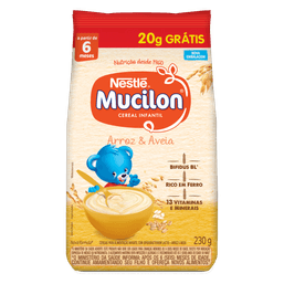 MUCILON AVEIA E ARROZ LV 210GR + 20GR GRTS