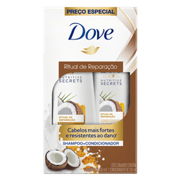 Kit Dove Ritual Reparacao Sh 400Ml + Cond 200Ml