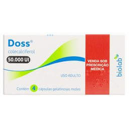 DOSS 50000UI 4 CAPS