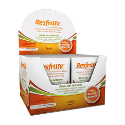 RESFRILIV LARANJA E ACEROLA 400MG ENV 5G