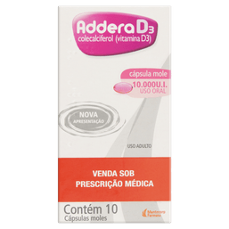 ADDERA D3 10000UI 10 CAPS