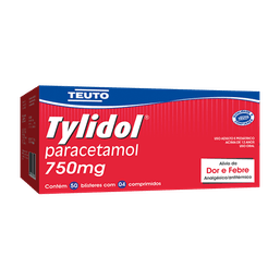 TYLIDOL 750MG 4 CPRS