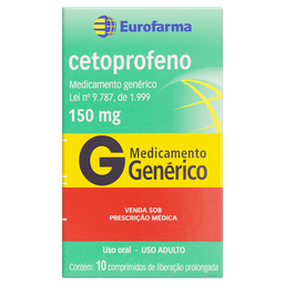 Cetoprofeno 150Mg 10 Cprs - Eur (G)