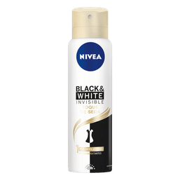 Nivea Desodorante Aerosol Fem Black White Toque Seda 150Ml @