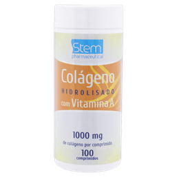 STEM COLAGENO C/VITAMINA A 1000MG 100 CPRS