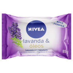 Nivea Sabonete Hidratante Lavanda 85G