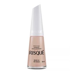 Esmalte Risque Crem Bege Eu Me Beija @