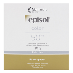 EPISOL COLOR CLARA PO COMPACTO FPS-50 10G