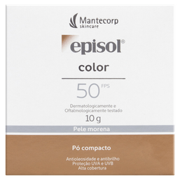 Prot Solar Episol Color Po Compacto Tom 3 Morena Fps50 10G