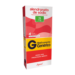Alendronato Sodico 70Mg 4 Cprs - Leg (G)