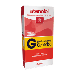 Atenolol 100Mg 30 Cprs - Leg (G)