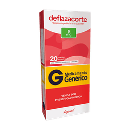 Deflazacorte 6Mg 20Cprs - Leg (G)