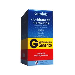 DICLO HIDROXIZINA XAROPE 120ML - GEO(G)