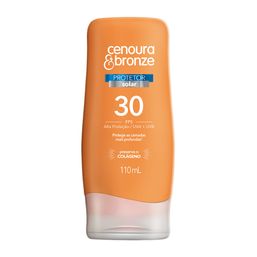 Prot Solar Cenoura Bronze Loc Fps30 110Ml - Novo