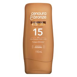 Cenoura Bronze Fps 15 Loc 110Ml Efeito Dour - Novo