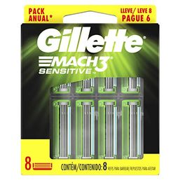 Carga Gillette Mach 3 Sensitive Lv8 Pg6