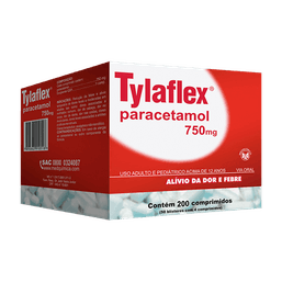 TYLAFLEX 750MG 4 CPRS