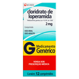LOPERAMIDA 2MG 12 CPRS - GLOB(G)