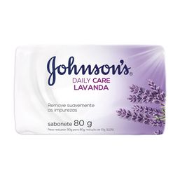Sabonete Johnson's Daily Care Lavanda Sab 80G