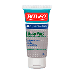 BITUFO GEL DENTAL HALITO PURO 50G @