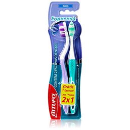 Bitufo Escova Dental Ergonomic Macia Lv2 Pg1 @