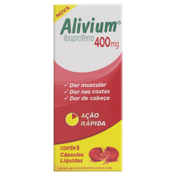 ALIVIUM 400MG 8 CAPS