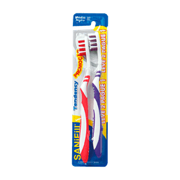 Escova Dental Sanifill Tendency Media Lv2 Pg1 @