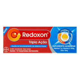 REDOXON EFERV TRIPLA ACAO 10 CPRS