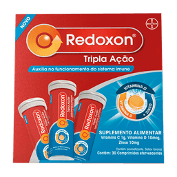 REDOXON EFERV TRIPLA ACAO 30 CPRS