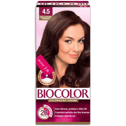 Tintura Biocolor 4.5 Acaju Escuro Poderoso Mini @