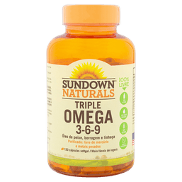 SUNDAWN NATURALS TRIPLE OMEGA 3 6 9 120 CAPS