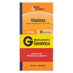 TIBOLONA 2,5mg 30 CPRS - NQM(G)