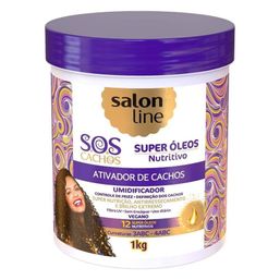 Ativador Salon Line Sos Cachos Super Oleos 1Kg