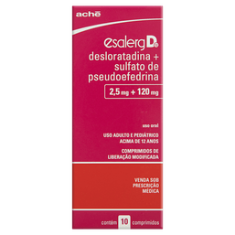 ESALERG D12 2,5+120MG 10 CPRS