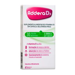 ADDERA D3 2000UI 30 CAPS