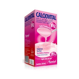 CALCIOVITAL B12 FRAMBOESA 250ML @