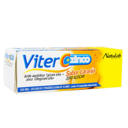 VITER C + ZINCO EFERV 1G/10MG 10 CP -NATULAB