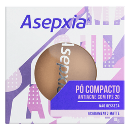 ASEPXIA PO COMPACTO BEGE ESCURO 10G