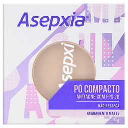 ASEPXIA PO COMPACTO BEGE MEDIO 10G