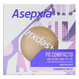 Po Compacto Asepxia Bege Claro 10G D