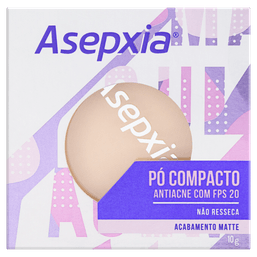 Po Compacto Asepxia Marfim 10G D