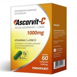 ASCORVIT C + ZINCO 60 CAPS