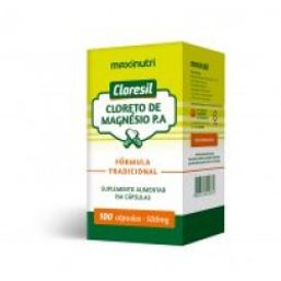CLORESIL CLORETO MAGNESIO 500MG 60 CAPS