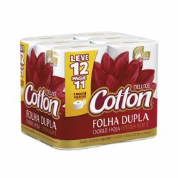 PAPEL HIG COTTON FOLHA DUP COMP L12 P11 30M