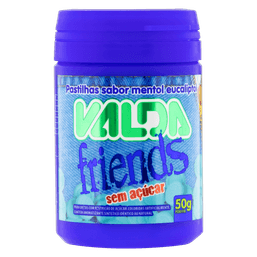 Pastilha Valda Pote Friends 50G